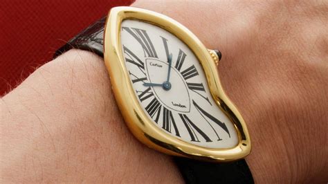 montre cartier dali prix|Cartier crash watch size.